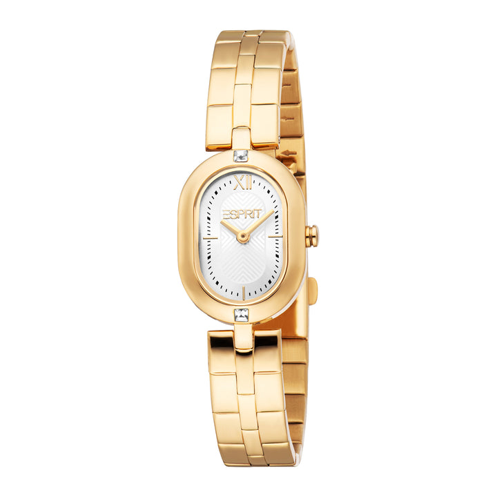 Esprit Women's 20 x 27.5mm Fashion Gold Color Dial Watch