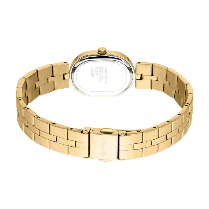 Esprit Women's 20 x 27.5mm Fashion Gold Color Dial Watch