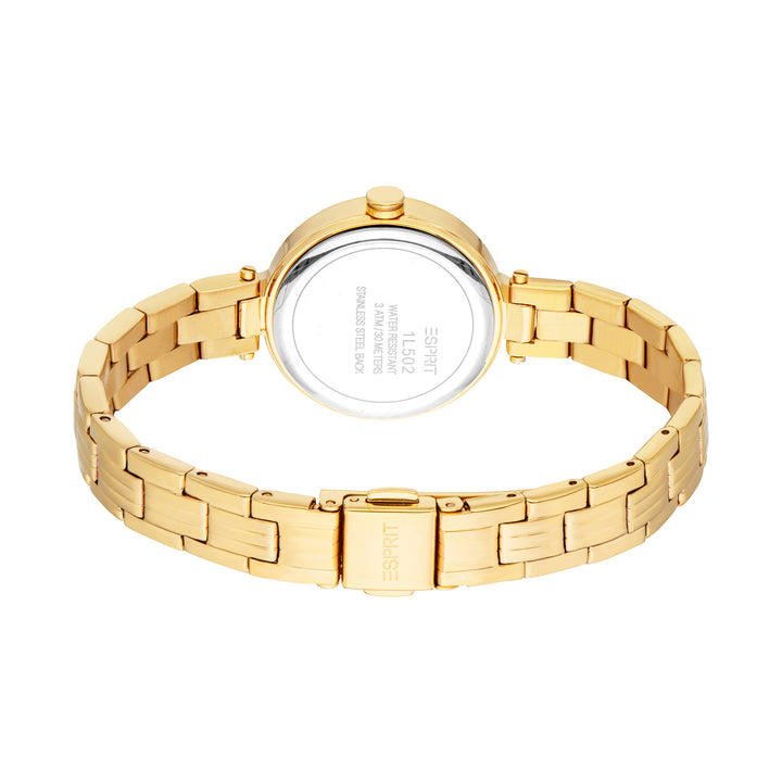 Esprit Women's 28mm Fashion Gold Color Dial Watch