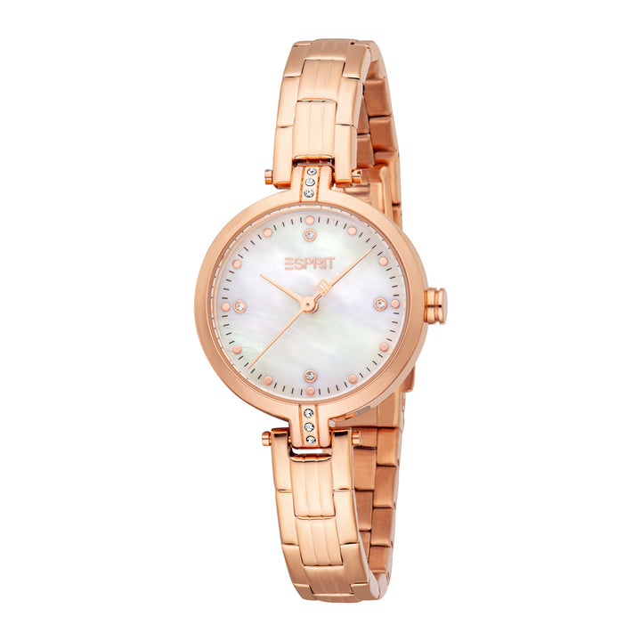 Esprit Women's 28mm Fashion Rose Gold Color Dial Watch