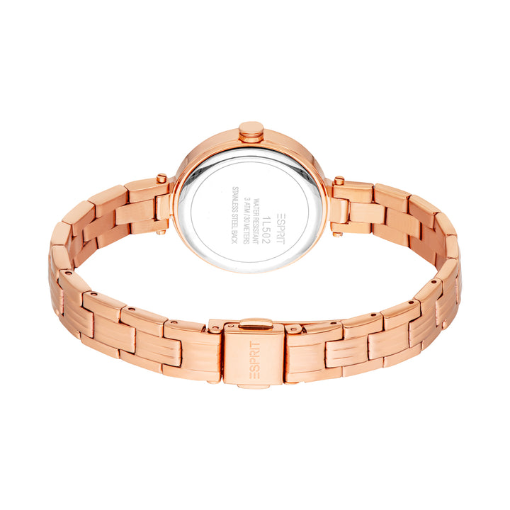 Esprit Women's 28mm Fashion Rose Gold Color Dial Watch