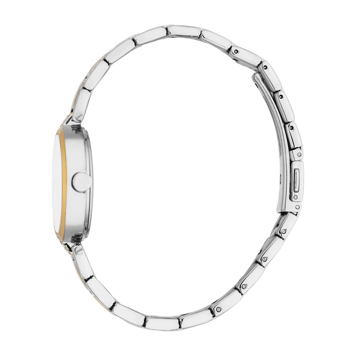 Esprit Women's 28mm Fashion Two Tone Silver & Gold Color Dial Watch