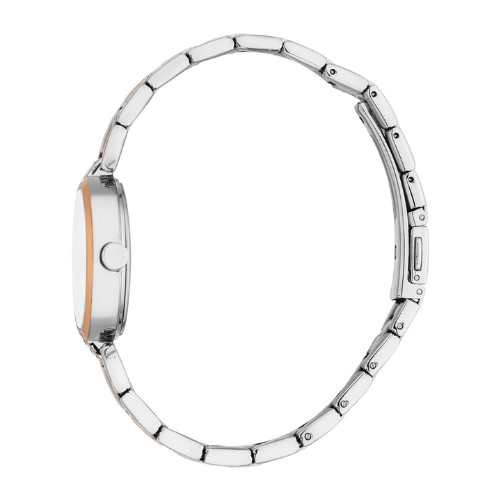 Esprit Women's 28mm Fashion Two Tone Silver & Rose Gold Color Dial Watch