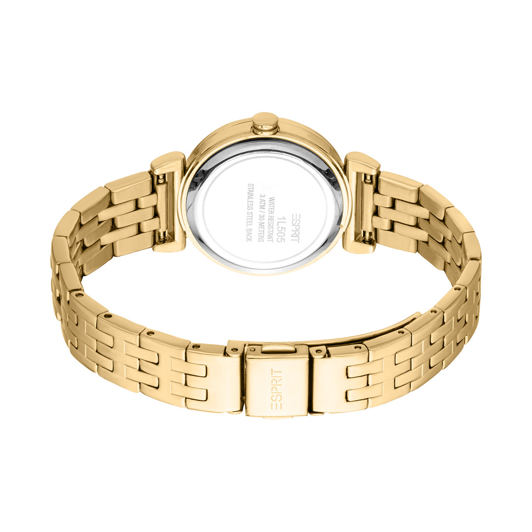 Esprit Women's 30mm Fashion Gold Color Dial Watch