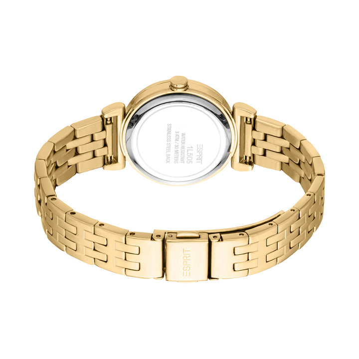 Esprit Women's 30mm Fashion Gold Color Dial Watch