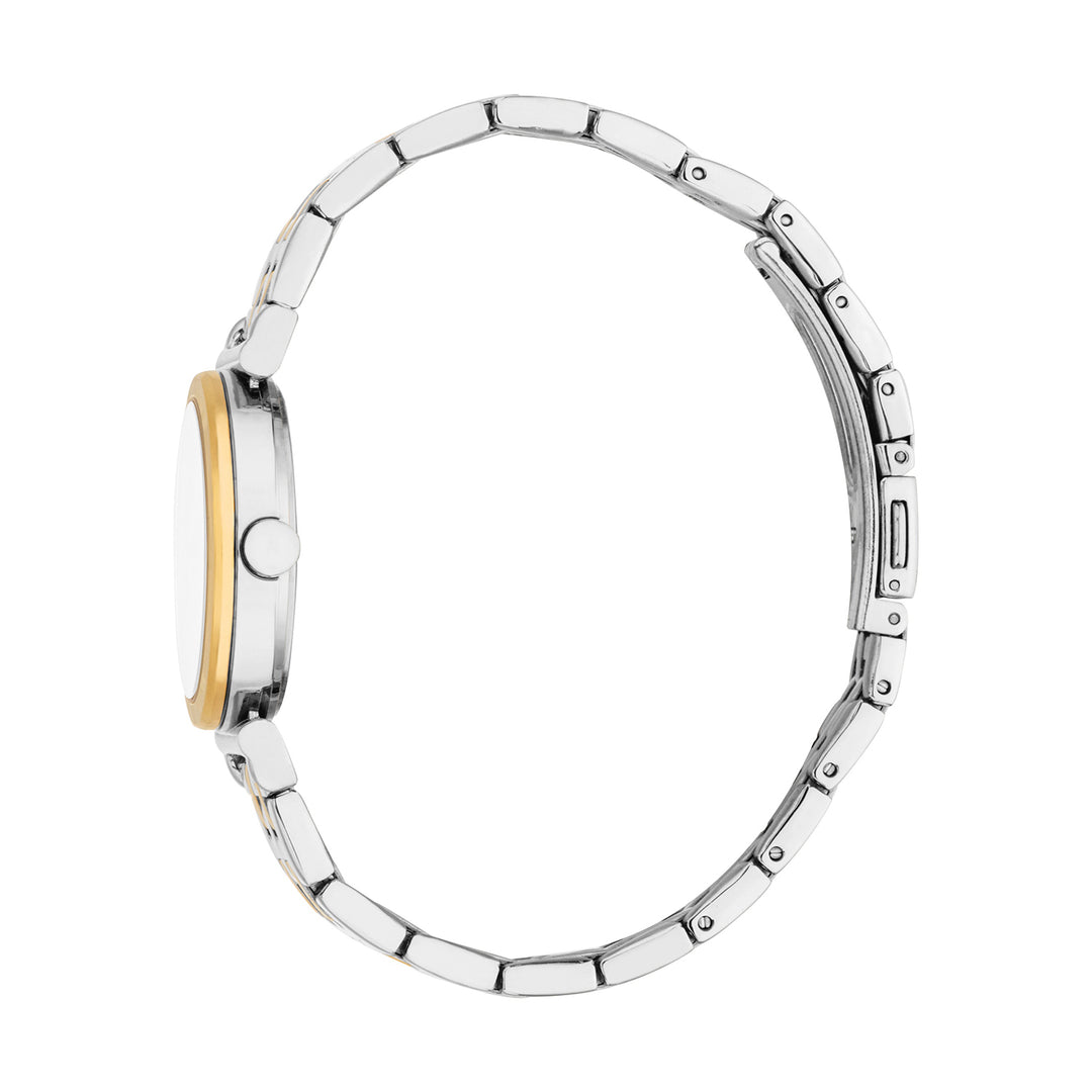 Esprit Women's 30mm Fashion Two Tone Silver & Gold Color Dial Watch