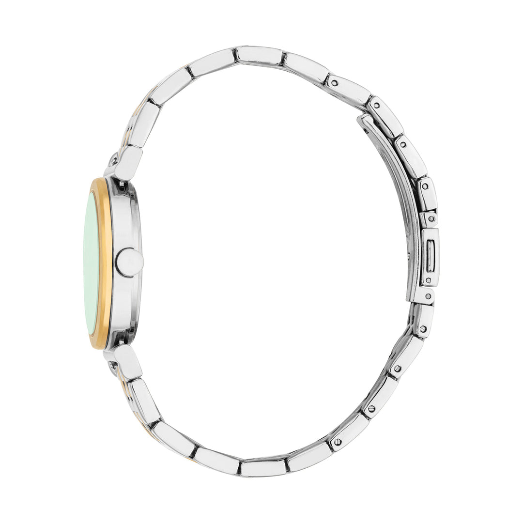 Esprit Women's 30mm Fashion Two Tone Silver & Gold Color Dial Watch