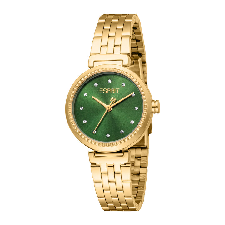 Esprit Women's 30mm Fashion Gold Color Dial Watch