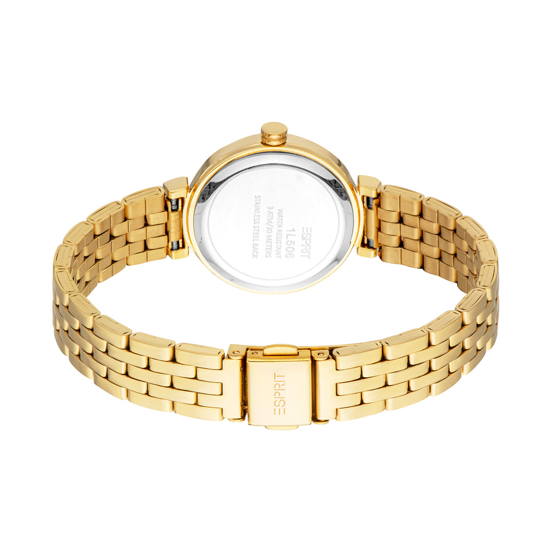 Esprit Women's 30mm Fashion Gold Color Dial Watch