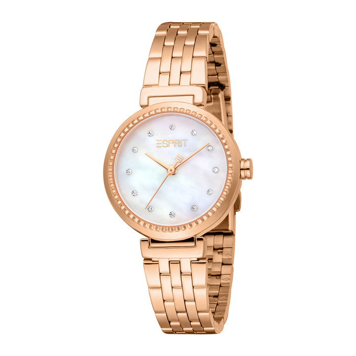 Esprit Women's 30mm Fashion Rose Gold Color Dial Watch
