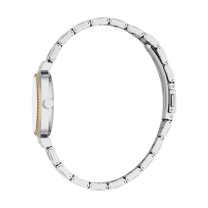 Esprit Women's 30mm Fashion Two Tone Silver & Gold Color Dial Watch