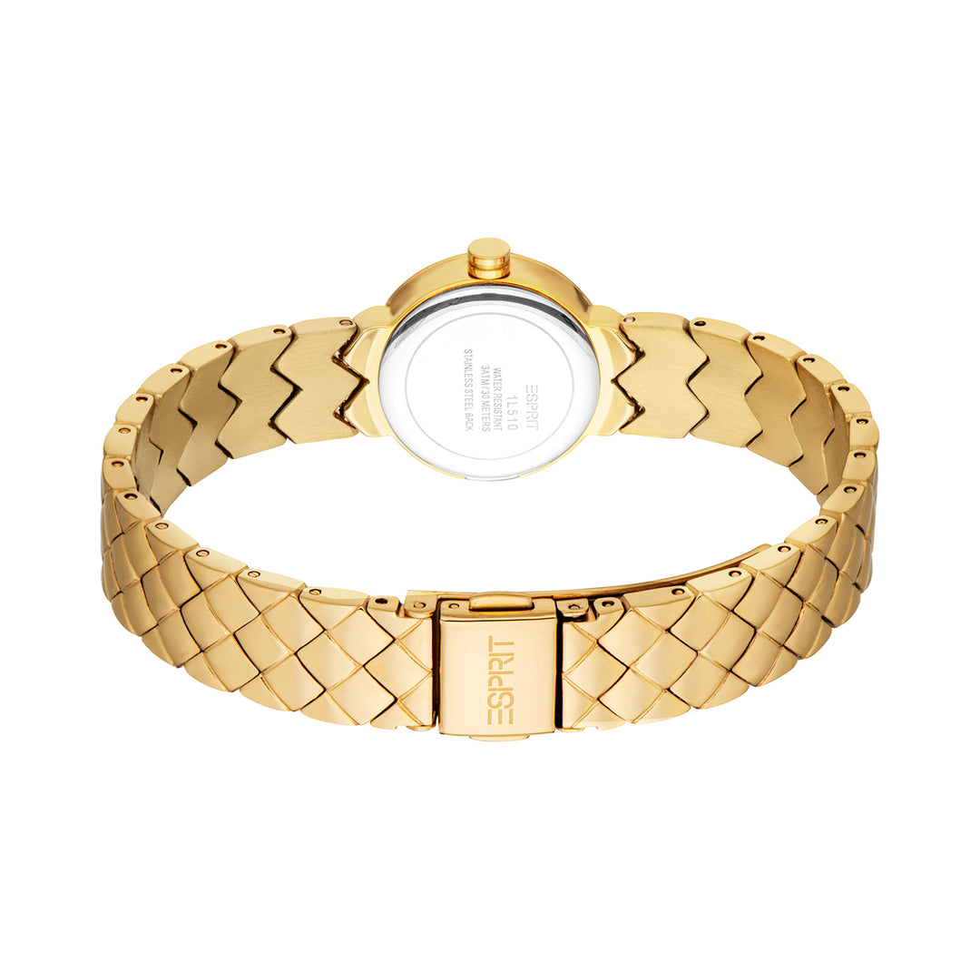 Esprit Women's 22.5mm Fashion Gold Color Dial Watch