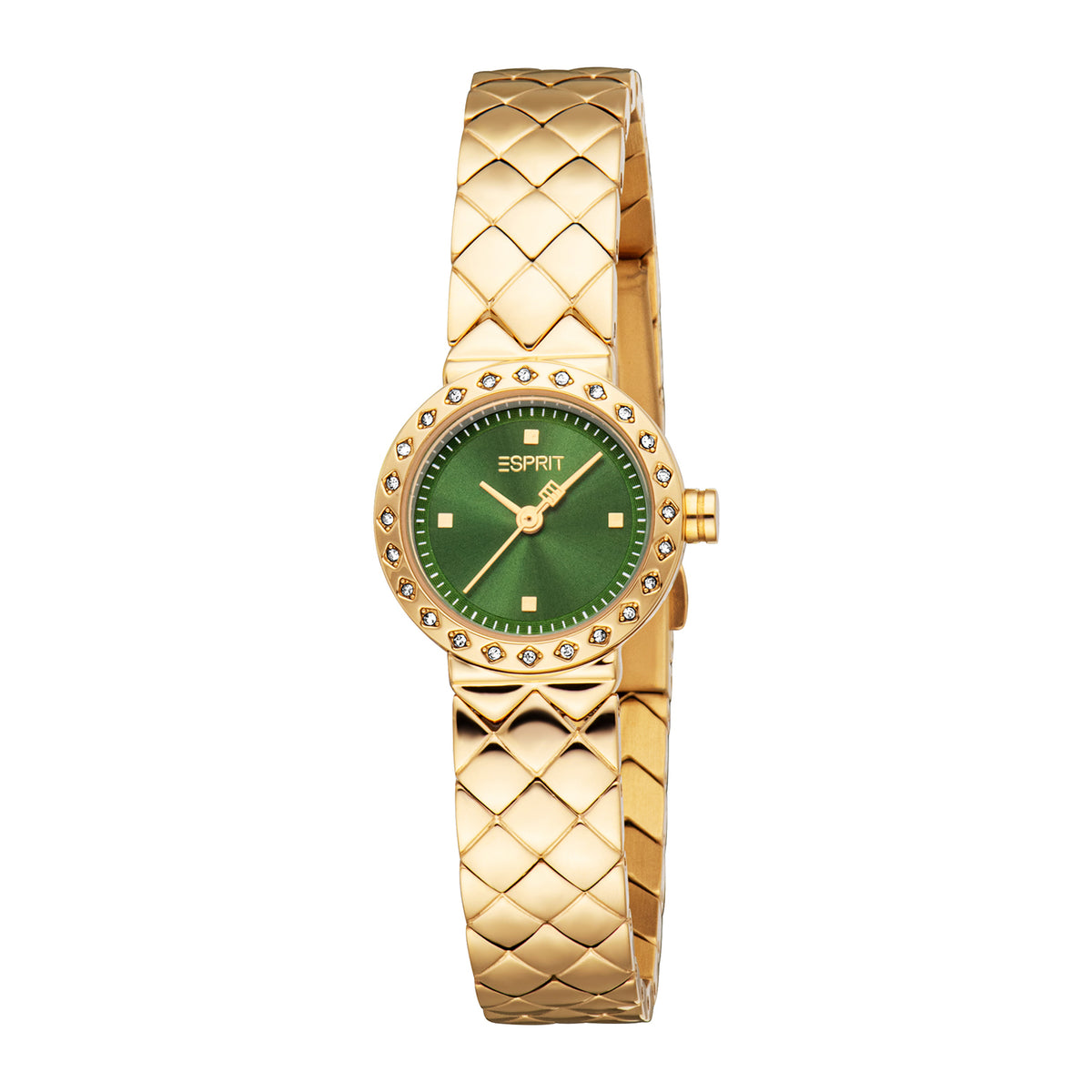 Esprit Women's 22.5mm Fashion Gold Color Dial Watch