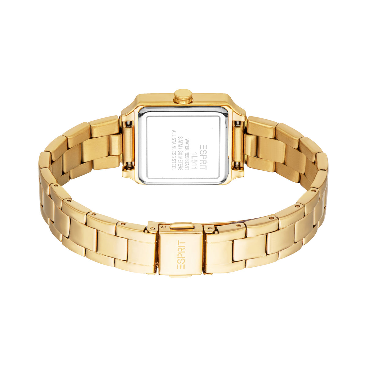 Esprit Women's 24 x 24mm Fashion Gold Color Dial Watch