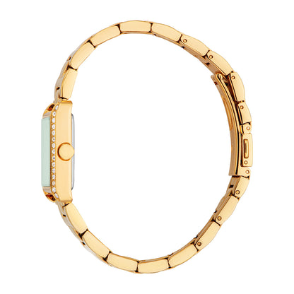 Esprit Women's 22 x 24.5mm Fashion Gold Color Dial Watch
