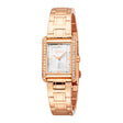 Esprit Women's 22 x 24.5mm Fashion Rose Gold Color Dial Watch