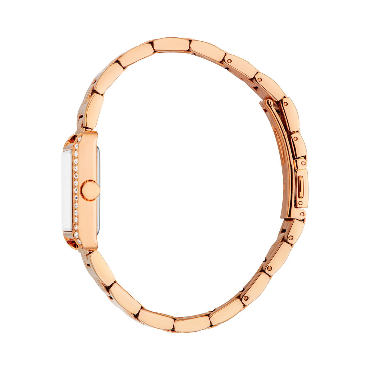 Esprit Women's 22 x 24.5mm Fashion Rose Gold Color Dial Watch