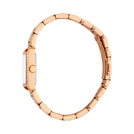 Esprit Women's 22 x 24.5mm Fashion Rose Gold Color Dial Watch