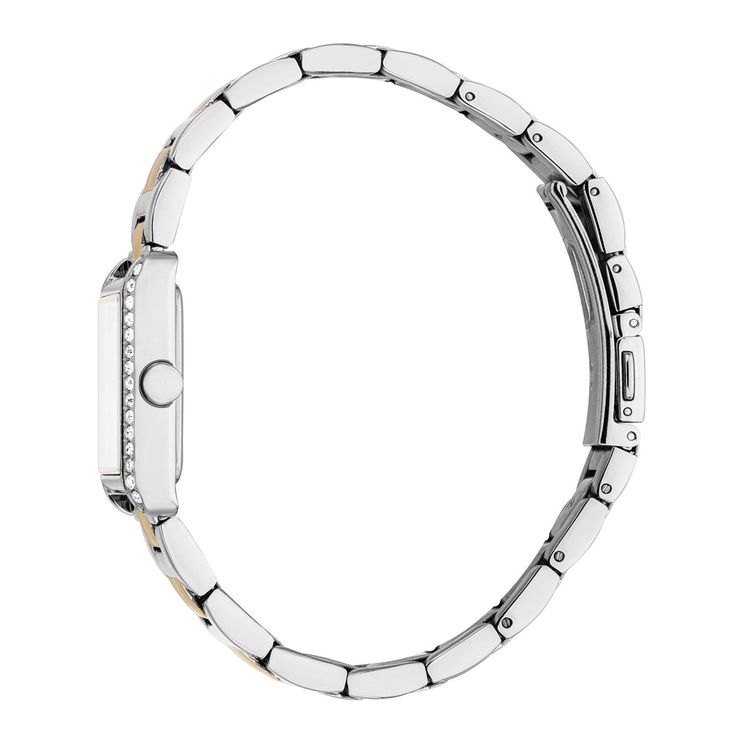 Esprit Women's 22 x 24.5mm Fashion Two Tone Silver & Gold Color Dial Watch