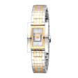 Esprit Women's 21 x 30mm Fashion Two Tone Silver & Gold Color Dial Watch