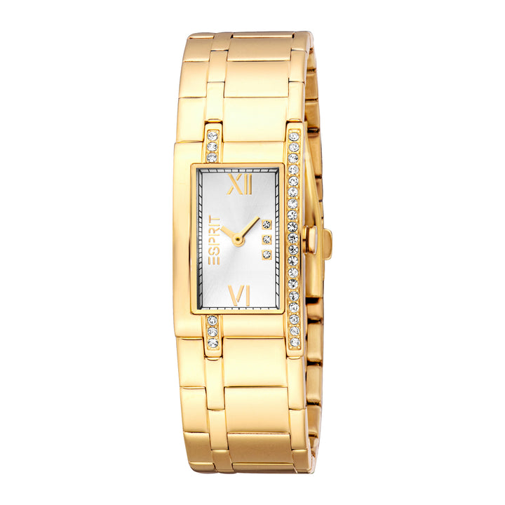 Esprit Women's 20.2 x 36.8mm Fashion Gold Color Dial Watch