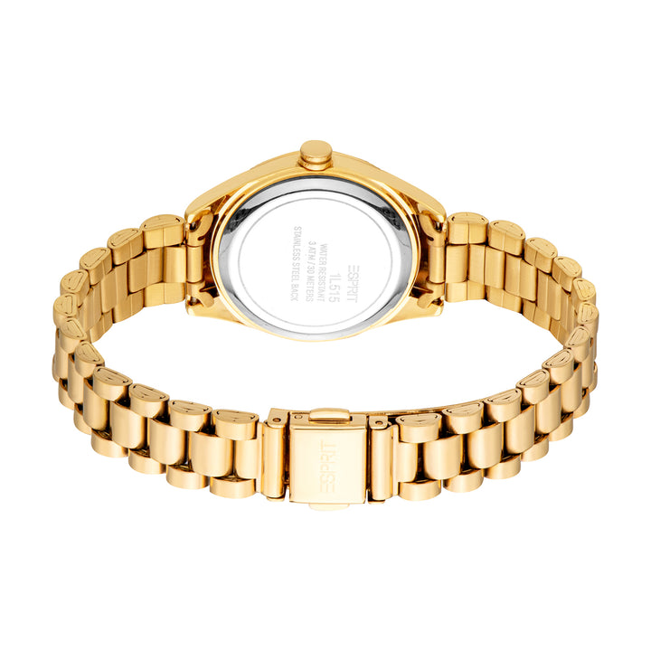 Esprit Women's 30mm Fashion Gold Color Dial Watch