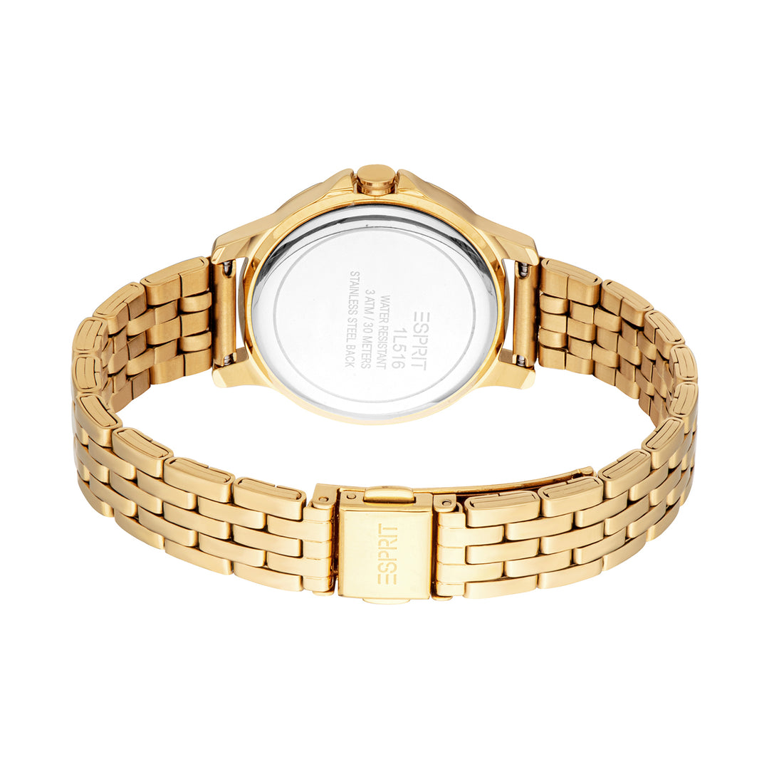 Esprit Women's 32mm Fashion Gold Color Dial Watch