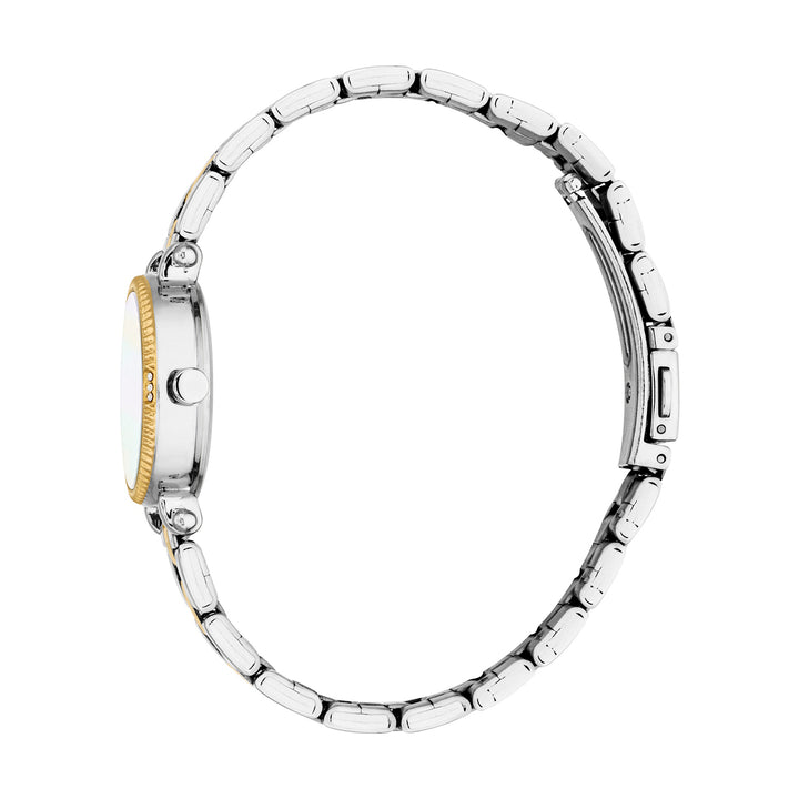 Esprit Women's 26mm Fashion Two Tone Silver & Gold Color Dial Watch