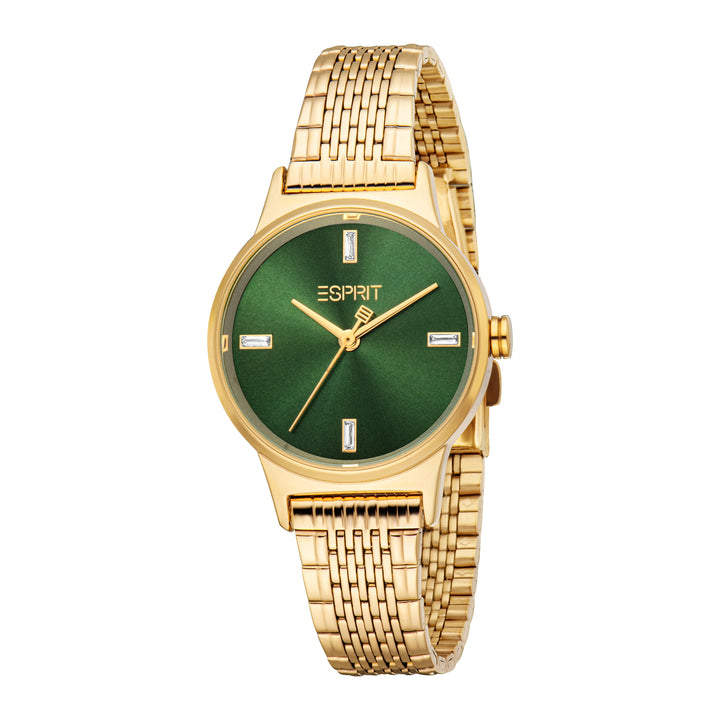 Esprit Women's 30.5mm Fashion Gold Color Dial Watch