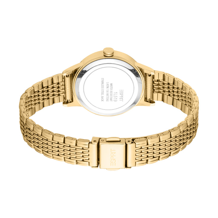 Esprit Women's 30.5mm Fashion Gold Color Dial Watch
