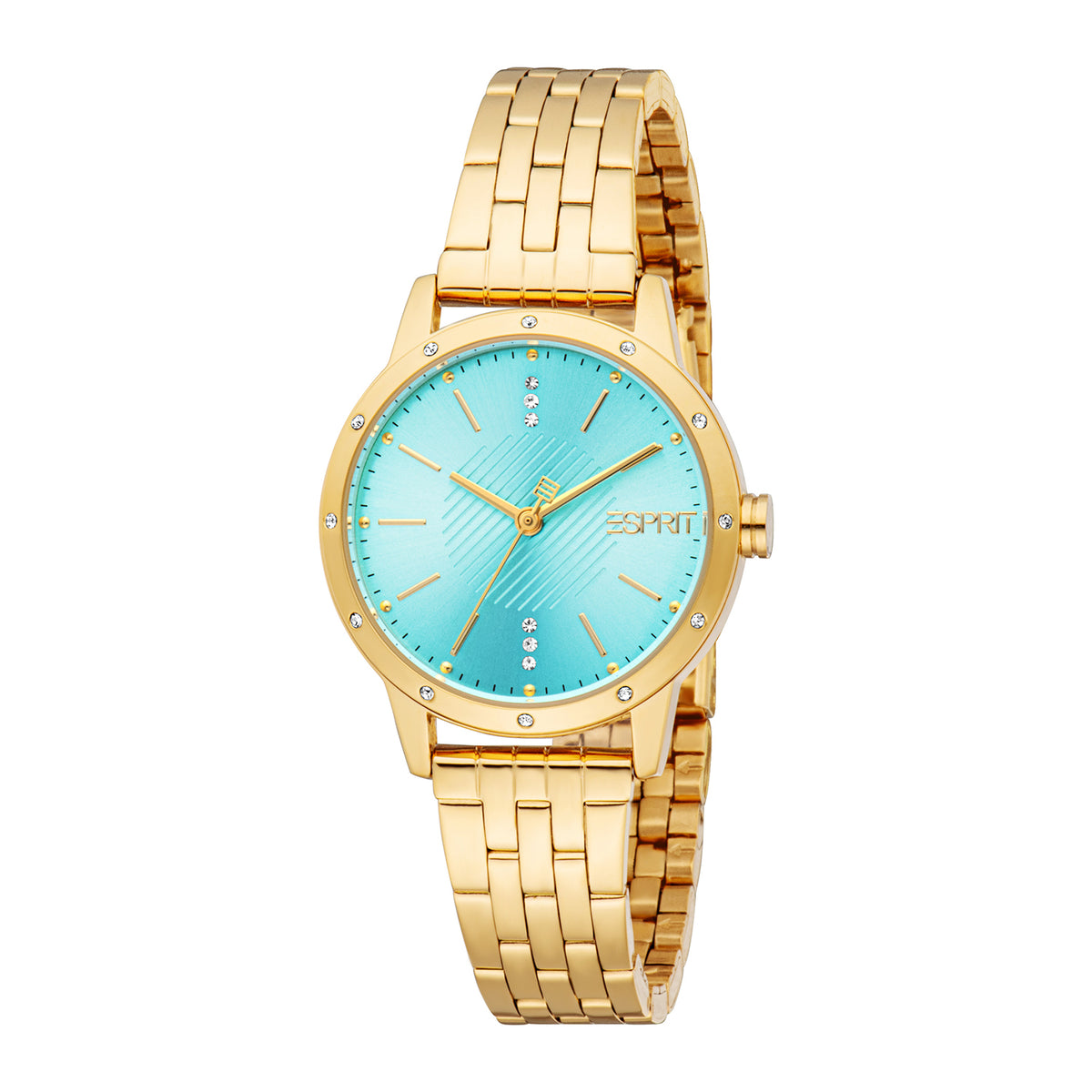 Esprit Women's 30mm Fashion Gold Color Dial Watch