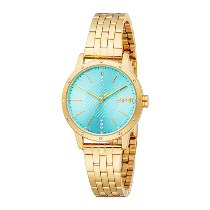 Esprit Women's 30mm Fashion Gold Color Dial Watch