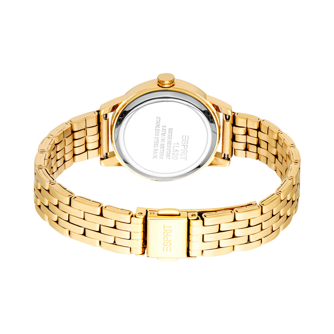 Esprit Women's 30mm Fashion Gold Color Dial Watch