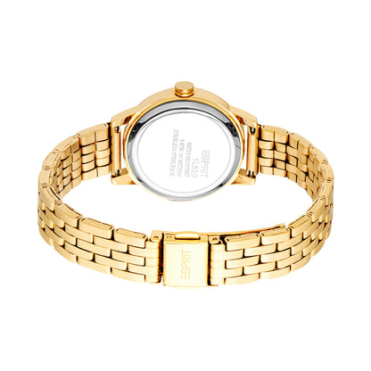 Esprit Women's 30mm Fashion Gold Color Dial Watch