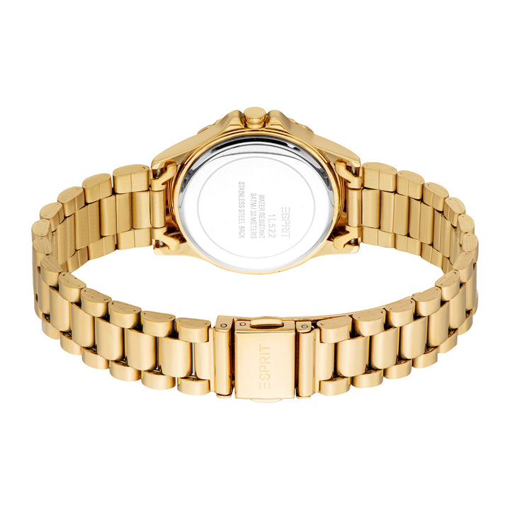 Esprit Women's 32mm Fashion Gold Color Dial Watch
