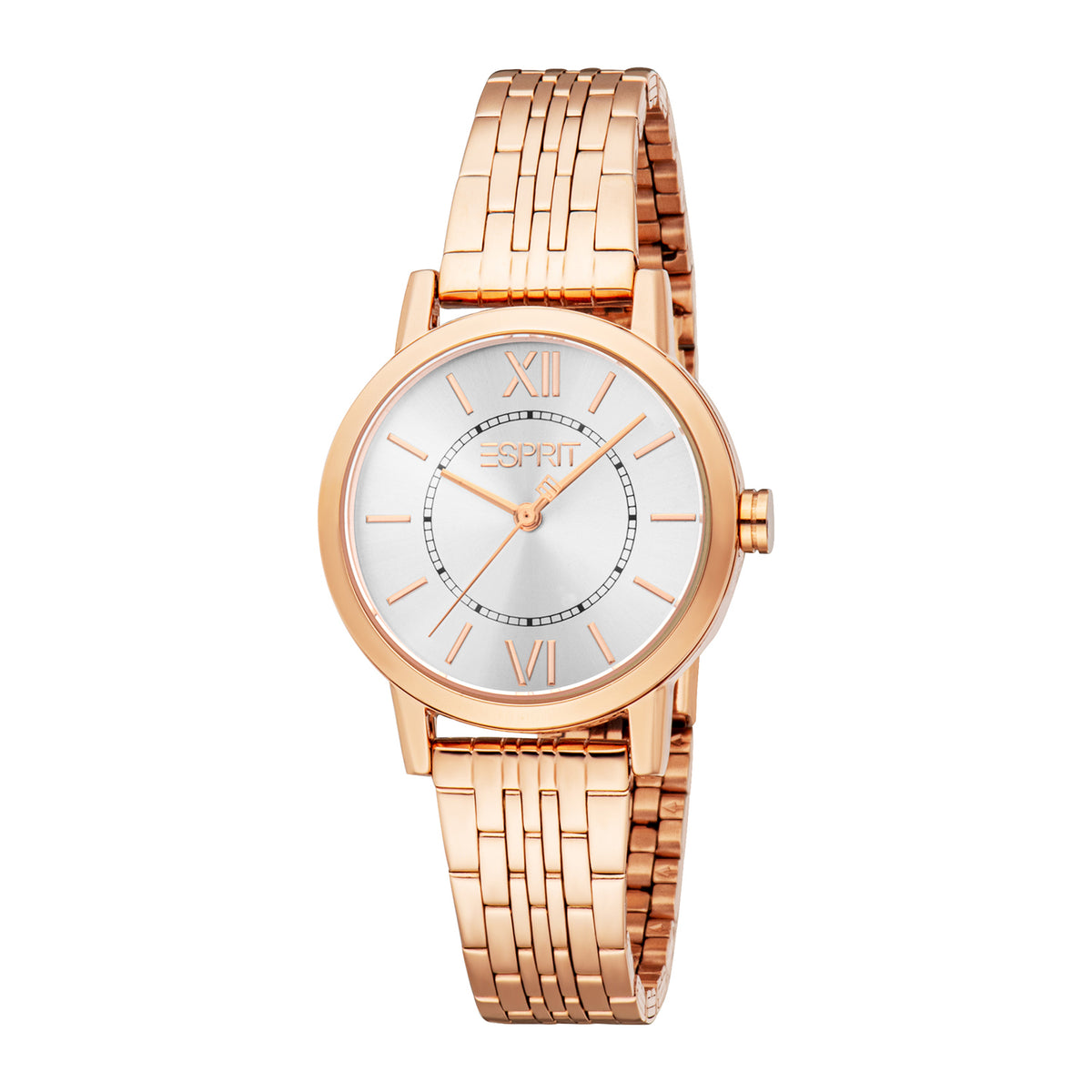 Esprit Women's 30mm Fashion Rose Gold Color Dial Watch