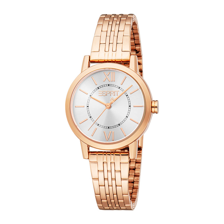 Esprit Women's 30mm Fashion Rose Gold Color Dial Watch