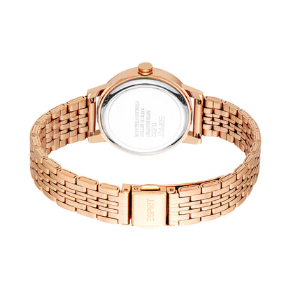 Esprit Women's 30mm Fashion Rose Gold Color Dial Watch