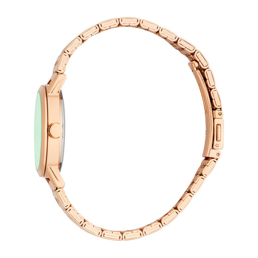 Esprit Women's 30mm Fashion Rose Gold Color Dial Watch