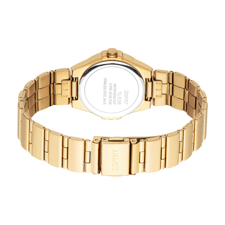 Esprit Women's 28mm Fashion Gold Color Dial Watch