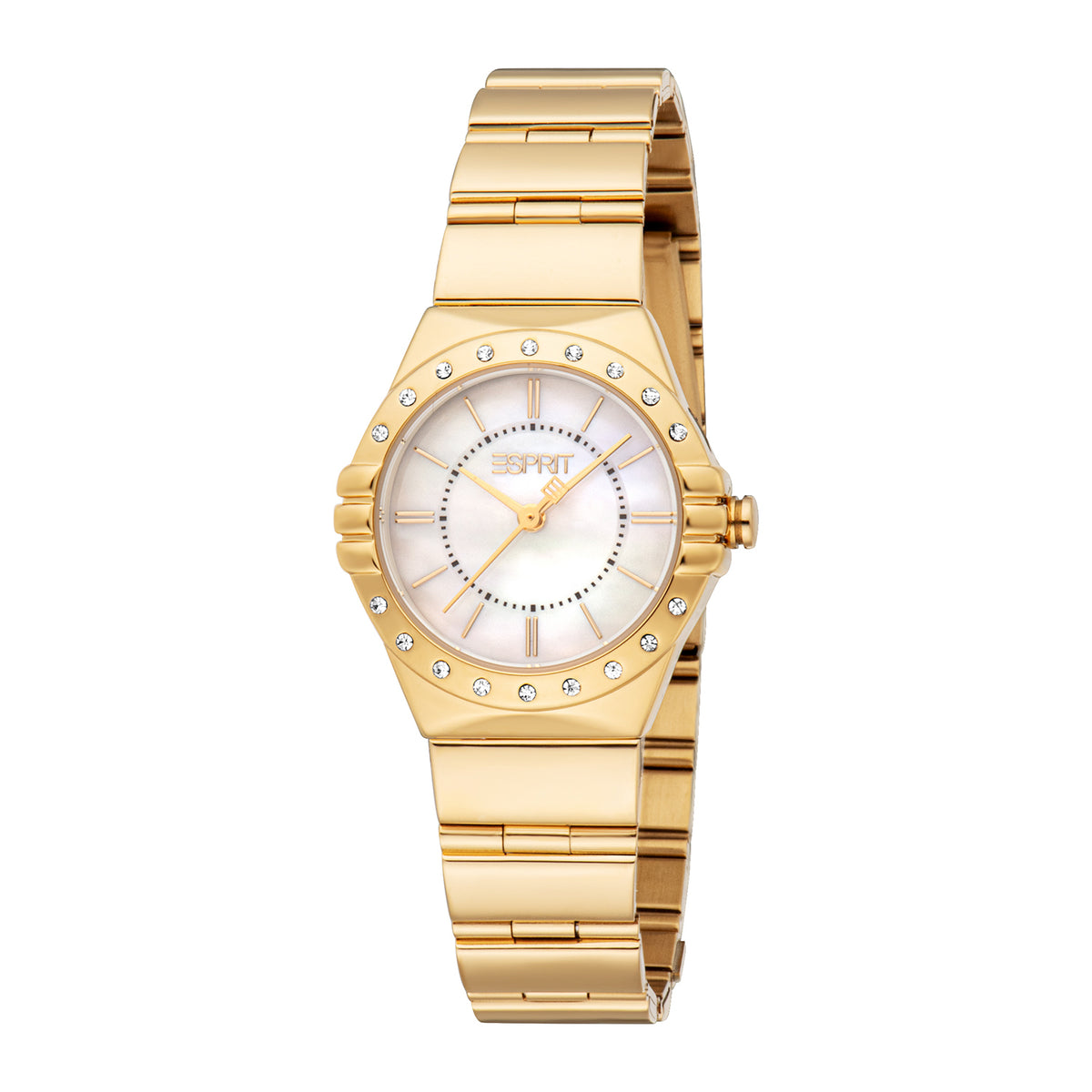 Esprit Women's 28mm Fashion Gold Color Dial Watch