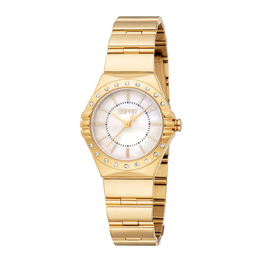 Esprit Women's 28mm Fashion Gold Color Dial Watch