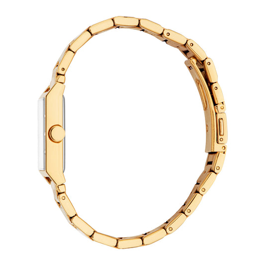 Esprit Women's 22 x 32.5mm Fashion Gold Color Dial Watch
