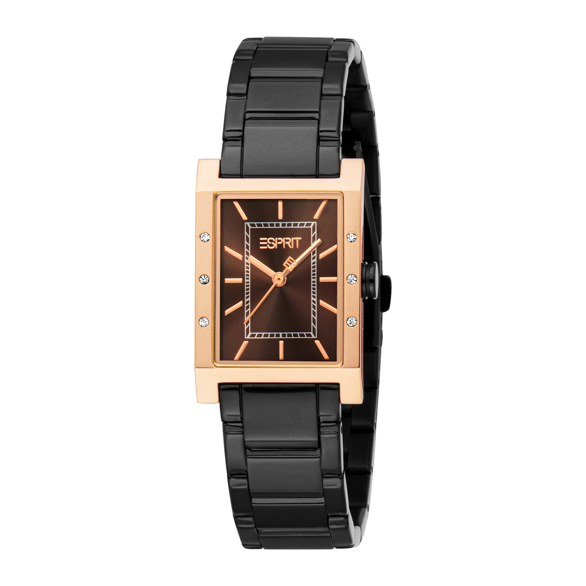 Esprit Women's 22 x 32.5mm Fashion Black Color Dial Watch