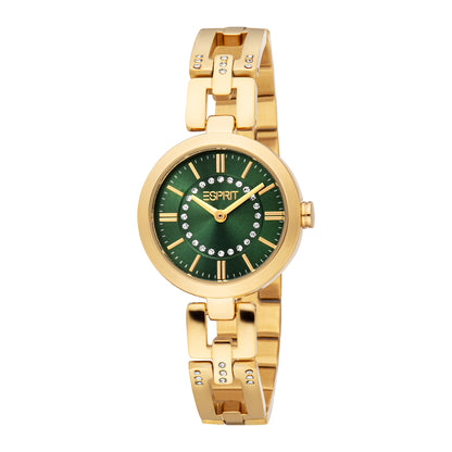 Esprit Women's 28mm Fashion Gold Color Dial Watch