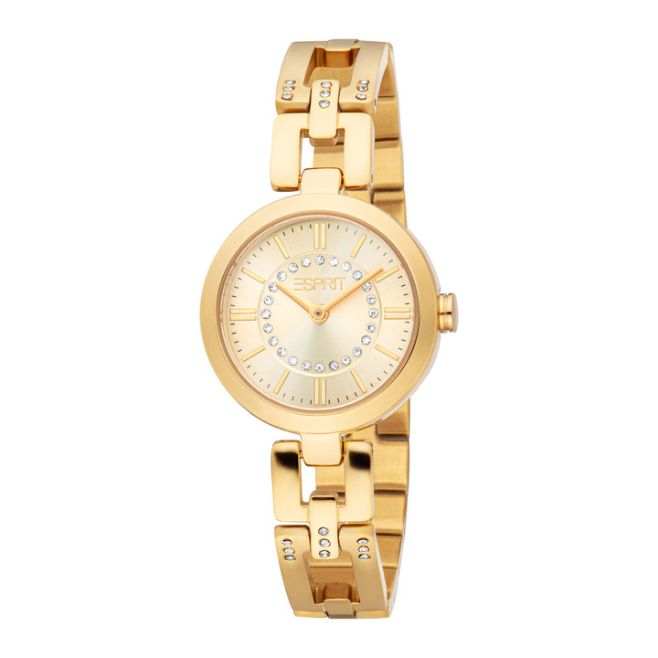 Esprit Women's 28mm Fashion Gold Color Dial Watch