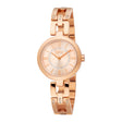 Esprit Women's 28mm Fashion Rose Gold Color Dial Watch