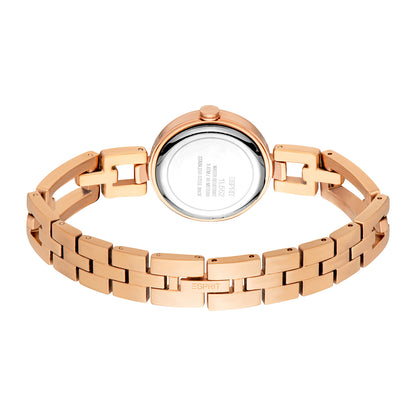 Esprit Women's 28mm Fashion Rose Gold Color Dial Watch