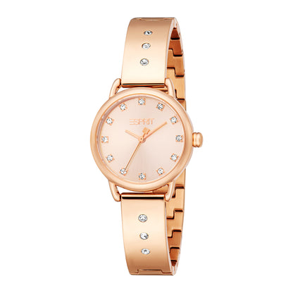 Esprit Women's 28mm Fashion Rose Gold Color Dial Watch