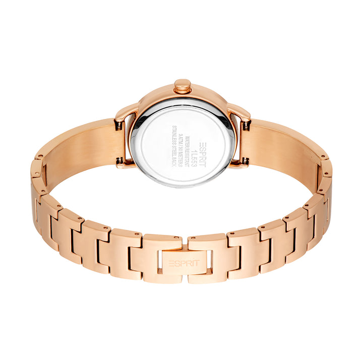Esprit Women's 28mm Fashion Rose Gold Color Dial Watch